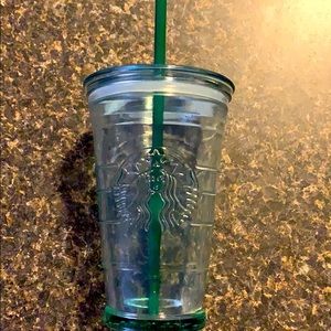 Brand new recycled glass Starbucks grande cup